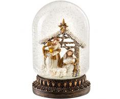 WeRChristmas DÃ©coration de NoÃ«l en Forme de Boule de Neige Multicolore 16 cm