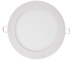 LYO Spot encastrÃ© LED rond, 12Â watts, Blanc, 17Â x 4Â x 14,8Â cm