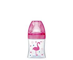 Dodie Biberon Sensation Fushia Flamant Tétine Plate Débit 1 150 ml 0-6 Mois
