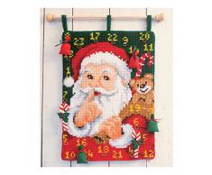 Kit tapis mural au point de croix Shhh...