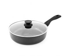 KITCHEN COOK Sauteuse Aluminium Forge 28cm Modele Noa St28 Tfi