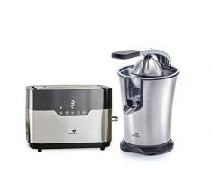 SENYA Grille-pain Smart Toaster (SYBF-T022) et Presse agrumes Vitamin Ready (SYBF-CJ002), INOX