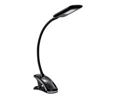 Aluminor MIKA P N Lampe de Bureau LED, Métal/ABS, Intégré, 5 W, Noir