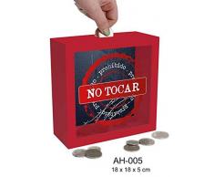 ALEX BOG Money Bank en Bois, Non touchÃ© 1 Tirelire dÃ©corative Meubles Autocollants dÃ©coration de la Maison Unisexe Adulte, Multicolore (Multicolor), Unique