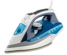 Silva-Homeline DB 2200 Fer Ã repasser Ã vapeur en acier inoxydable Blanc/bleu 360 ml