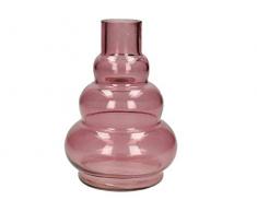 J. Kersten Vase en Verre Rose 12 x 12 x 15,5 cm