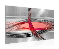 Tableau decoration murale Abstrait - XXL Impression sur Toile Salon Appartment 1 Parties - prÃªt Ã accrocher - 103614b