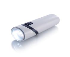 ANSMANN lampe de poche rechargeable secteur RC 2 / Avec tÃªte de lampe pivotante et trois LEDs / Charge facile via la prise secteur / IdÃ©ale pour la maison, promener le chien et aller dans la salle de bain durant la nuit