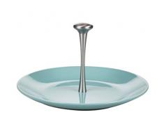 Kaleidos Classique Plat Ã Fromage avec poignÃ©e 31Â cm, CÃ©ramique Forte, Aluminium, Bleu, 31Â x 31Â x 16,5Â cm