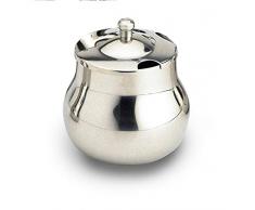 Cafe Ole Royal Collection Sucrier et couvercle en acier inoxydable 18/8 avec bec verseur soudÃ© Ã largon 343 ml