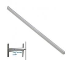 Elfa 601788 Cache Console 40, Droit, Platine, 1,6 x 42 x 0,8 [cm]