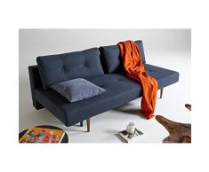 INNOVATION LIVING Canape Design RECAST Plus Nist Blue Convertible Lit 200 * 140cm