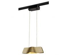 WAVE SUSPENSION. laiton. LED 9W. 3000K. adapt 1 all inclus