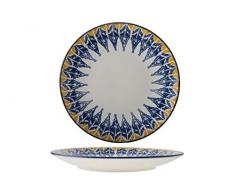 COSY & TRENDY 2024028 Assiette plate Ikat, diamètre 27,8cm