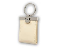 Zep S.r.l AK9C Porte clés Simili Cuir 2 Photos 3,5x4,5 cm Format identité crème