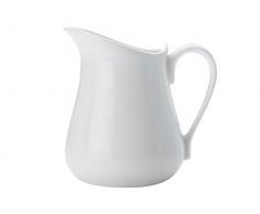 Maxwell Williams White Basics Carafe à eau en porcelaine Blanc, Porcelaine, 320 ml