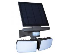 Tibelec 356040 projecteur solaire, Noir