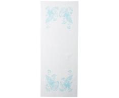 DIMENSIONS : Point de Croix estampillé : Commode écharpe : Papillons, mélange Polyester Multicolore, 99 x 35,5 x 0,2 cm