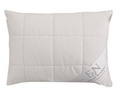 Europe & Nature Oreiller en Millet, Blanc, 65x65x10 cm