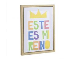 Dcasa Tableau pour Enfants Couronne Décorations Meubles Stickers Décoration de la Maison Unisexe Adulte, Multicolore (Multicolore), Unique