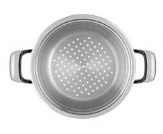 INOXPRAN Classic Passoire avec 2Â PoignÃ©es, Acier Inoxydable, Gris