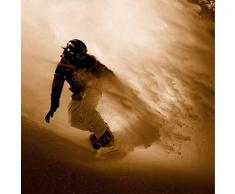 Scenolia Tableau Verre Acrylique Vague 60 x 60 cm | DÃ©coration Murale Design Fait en France