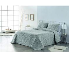 Vialman Couvre-lit boutis lÃ©ger 180x190 cm Gris