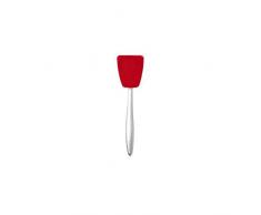 Cuisipro Mini Spatule en Silicone 74737205 Mini Distributeur Pratique pour Les Petites tÃ¢ches de Service dans la Cuisine. PoignÃ©e en Acier Inoxydable de qualitÃ© supÃ©rieure. Rouge Pot Longueur : 20 cm