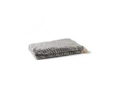 TOM TAILOR T-Soft Woven Plaid Tissu Anthracite 130 x 180 cm