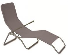 Moia S.P.A. - Palma - Chaise longue, tourterelle