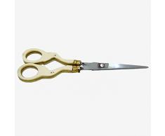 Better & Best 1227762 Ciseaux de dÃ©coration en mÃ©tal DorÃ©