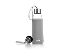 Tea Soul B6021825 Bouteille Bouchon Verre Acier 550 ml