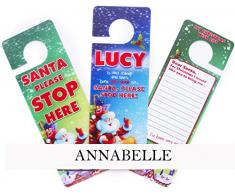 BOXER 3D NoÃ«l, Annabelle Porte cintres, Bleu/Vert