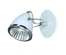 Spot Light Lampe murale LED de Oliver 1Â ampoule, avec 1Â x 5Â W, GU10, blanc/chromÃ© SP de 5109102