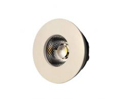 MACADAM - Kit Spot LED Ã Encastrer, 900 lm, 9 W, 3000 K, Rond