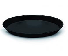 Ballarini Professional 3054.24 Plat Ã Pizza Rond Basse en Acier, Noir, 24 cm