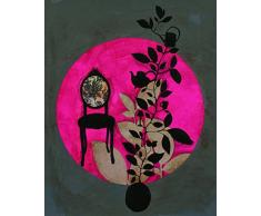 Affiche 40x50 cm Fauteuil baroque / Baroque chair / Barocksessel Anna BUSCHULTE