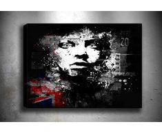 Bonamaison Peinture sur toile, multicolore, 40 x 60 cm - ConÃ§u et fabriquÃ© en Turquie