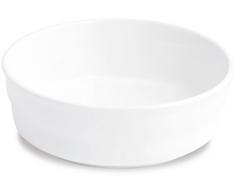 Home Plat Ã Four Rond, 16.5Â cm, Porcelaine, Blanc