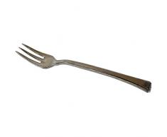 Decor Service Couverts jetables, polystyrÃ¨ne (PS), Argent, 11,5Â x 1Â cm