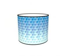 Abat-jours 7111305472560 ImprimÃ© Tom Lampadaire, Tissus/PVC, Multicolore