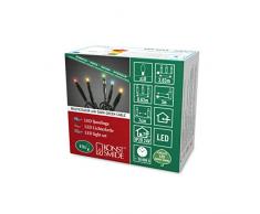 Konstsmide 6350-520 Guirlande Lumineuse Ã Micro LED, Plastique/, 1 W, Blanc, 363 x 1 x 1 cm