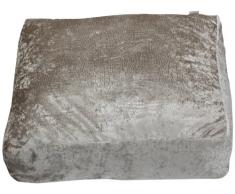 Sauermilch 1302606015002 glam coussin de sol carrÃ© vert 60 x 60 x 15 cm (champagne)