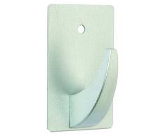 BRINOX - Mini Cintre adhÃ©sif 3.1x5.1x3.3 cm LaquÃ© Blanc