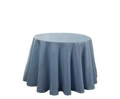 Martina Home Altea Jupe pour Bureau Table 75x80x1 cm Bleu