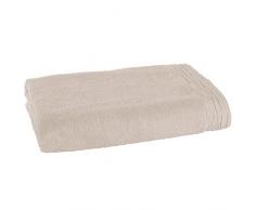 Aneesi Bath & Leisure 50Â x 100Â cm Bleecker Pur Coton Serviette de Toilette, crÃ¨me