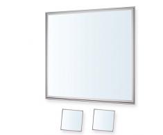 2x LEDVero 62x62 Panneau Ultraslim de LED - 36W, 3000lm, 4500K Plafonnier encastré avec clips de montage et transformateur EMV2016 - blanc neutre