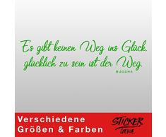 Graz Design Sticker Mural Motif Buddha Vert 120 x 38,7 cm