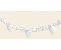 amscan International Guirlande Motif Fleurs et cÅurs