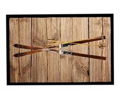 Achoka Hobby 9 Paillasson Polyester ImprimÃ© 60 x 40 x 1 cm